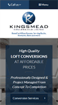 Mobile Screenshot of kingsmeadconversions.co.uk
