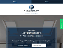 Tablet Screenshot of kingsmeadconversions.co.uk